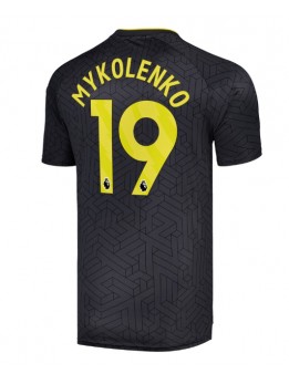 Everton Vitaliy Mykolenko #19 Replika Borta Kläder 2024-25 Kortärmad